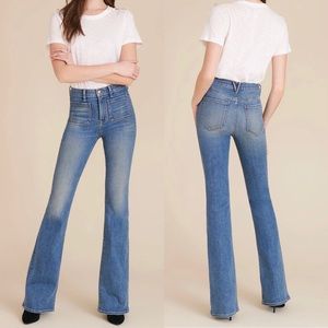 Veronica Beard Florence Flare Jeans Extended Size 18 NWT